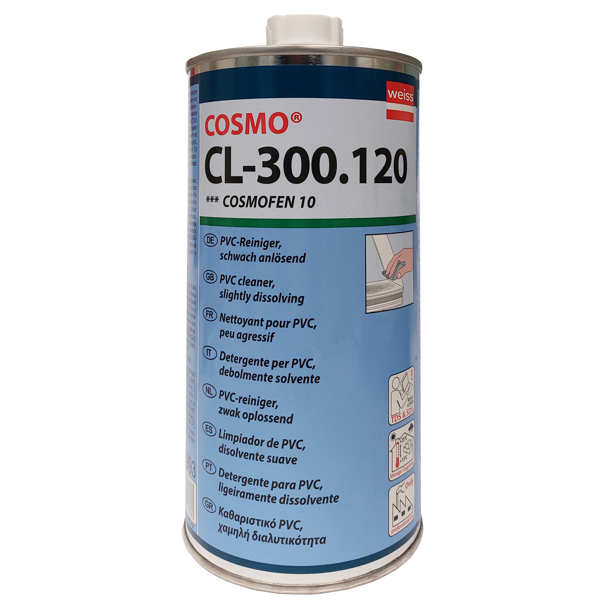 PVC en structuurfolie reiniger 1000ml