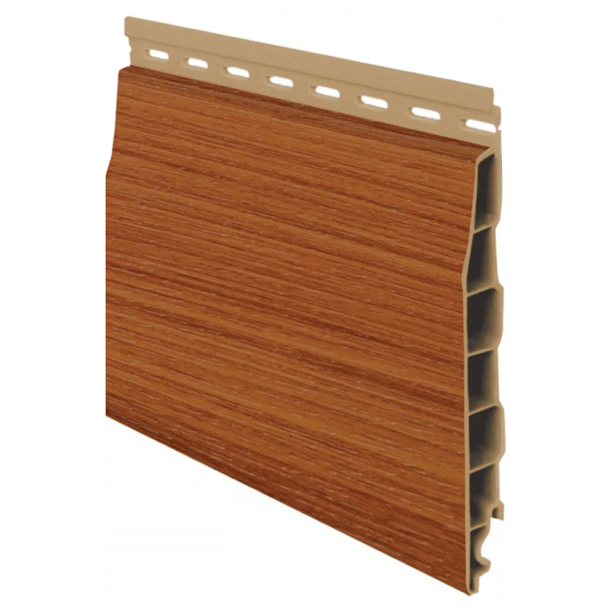 vinyPlus rabatdeel 150mm Cal. redwood