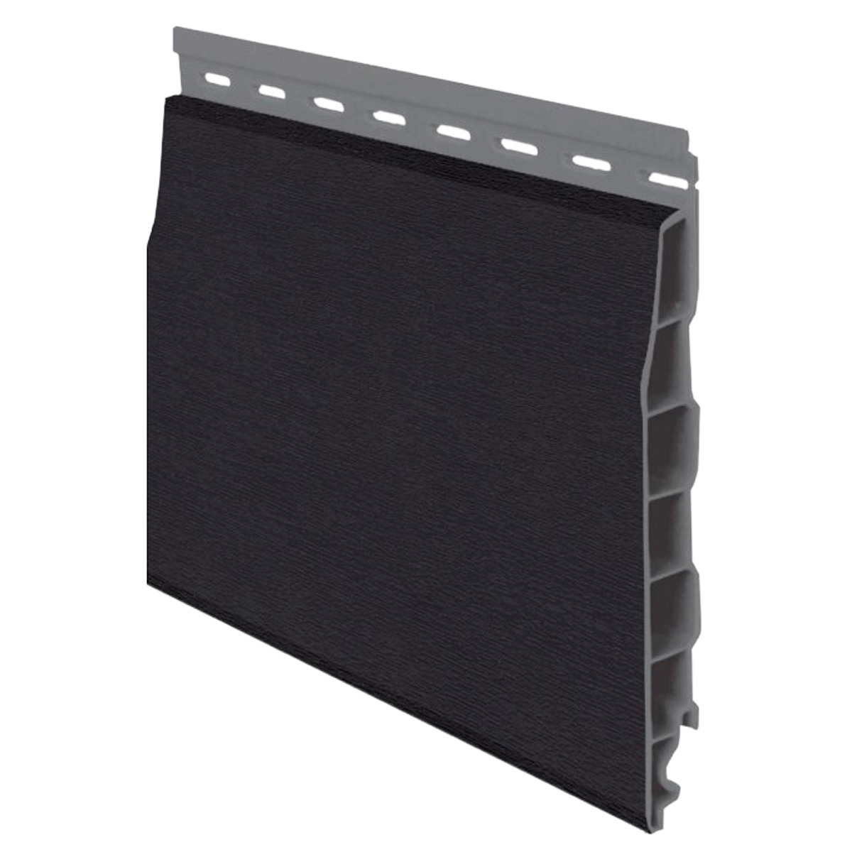 vinyPlus rabatdeel 150mm zwartgrijs