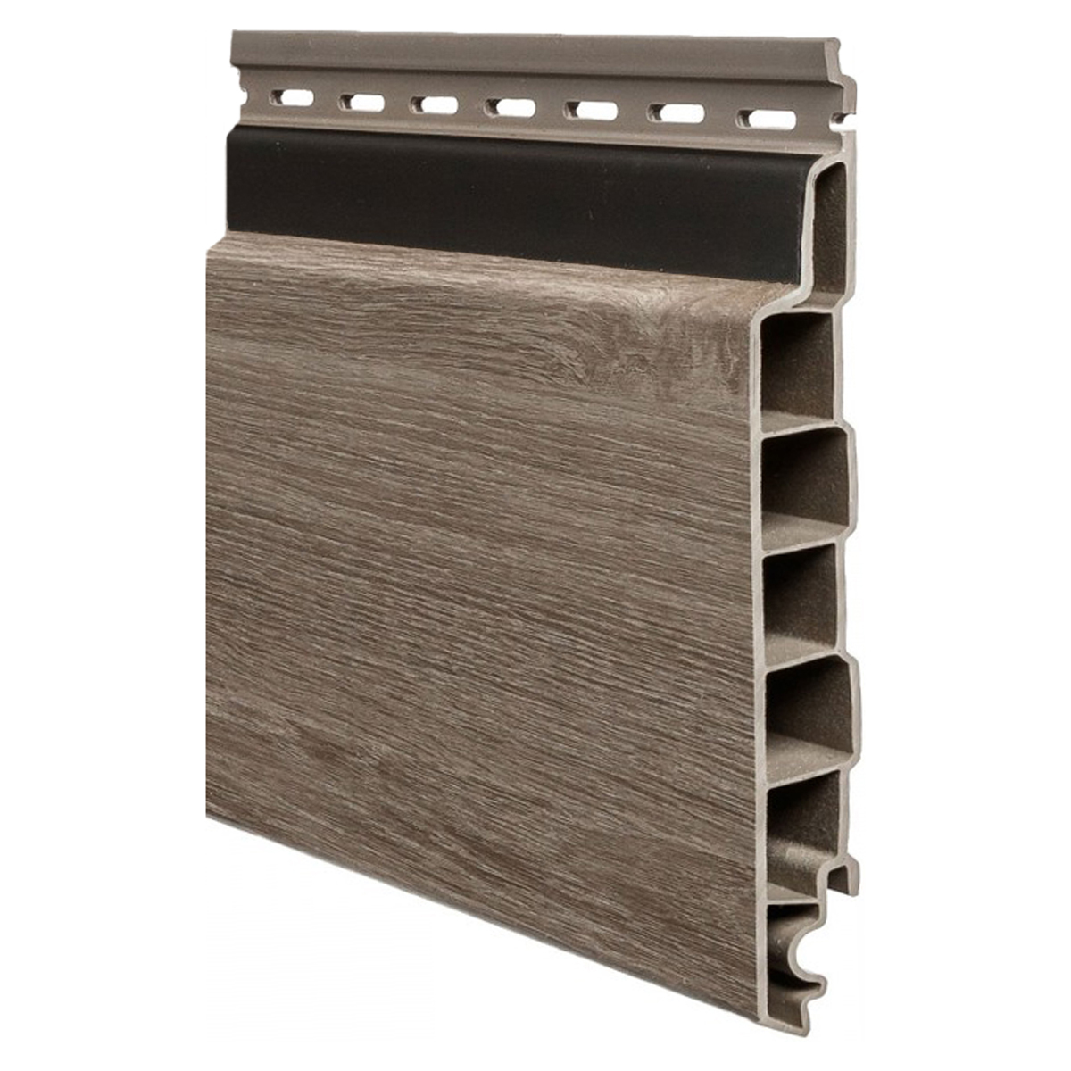 vinyPlus rondkant 150mm anteak vergr SHA