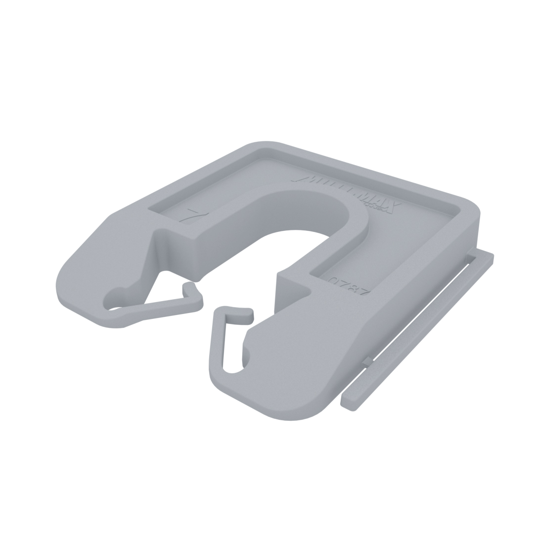 Millimax uitvulplaatje 7mm 60st GRIJS