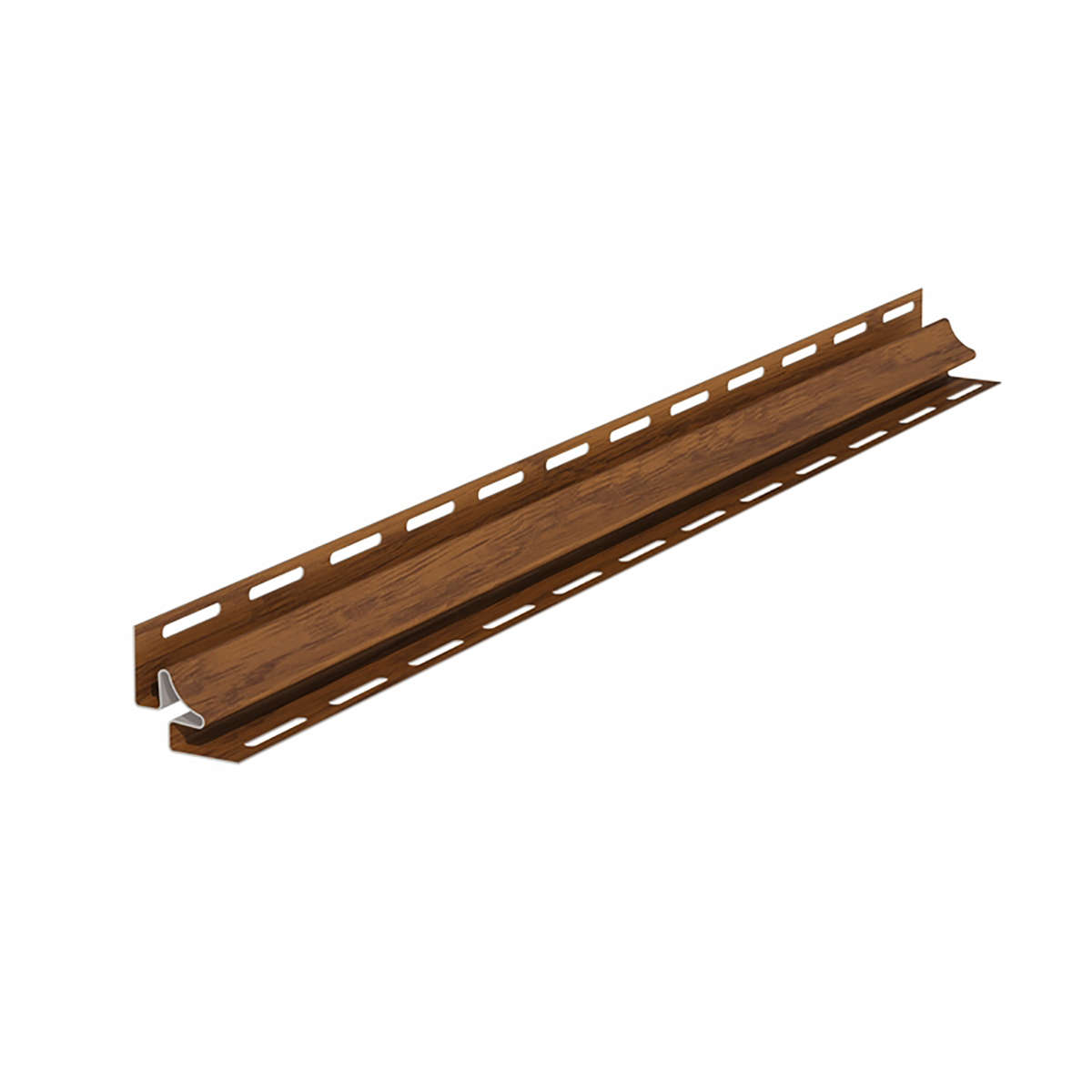 Fronto hoekprofiel inwendig WALNOOT