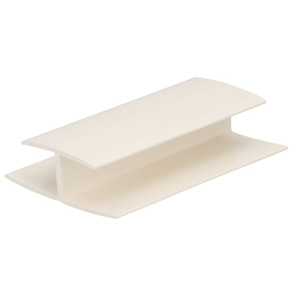 Verbindingprofiel 17,5mm creme 600cm