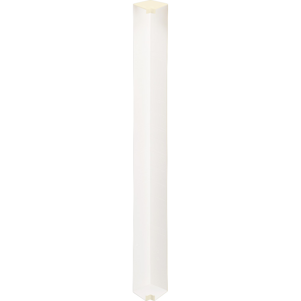 Uitwendig hoekstuk 500x35mm creme stuk