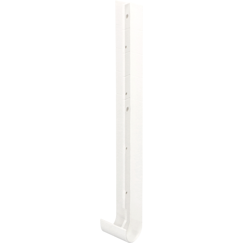Bullnose Tussenstuk 250x25mm verkeerswit