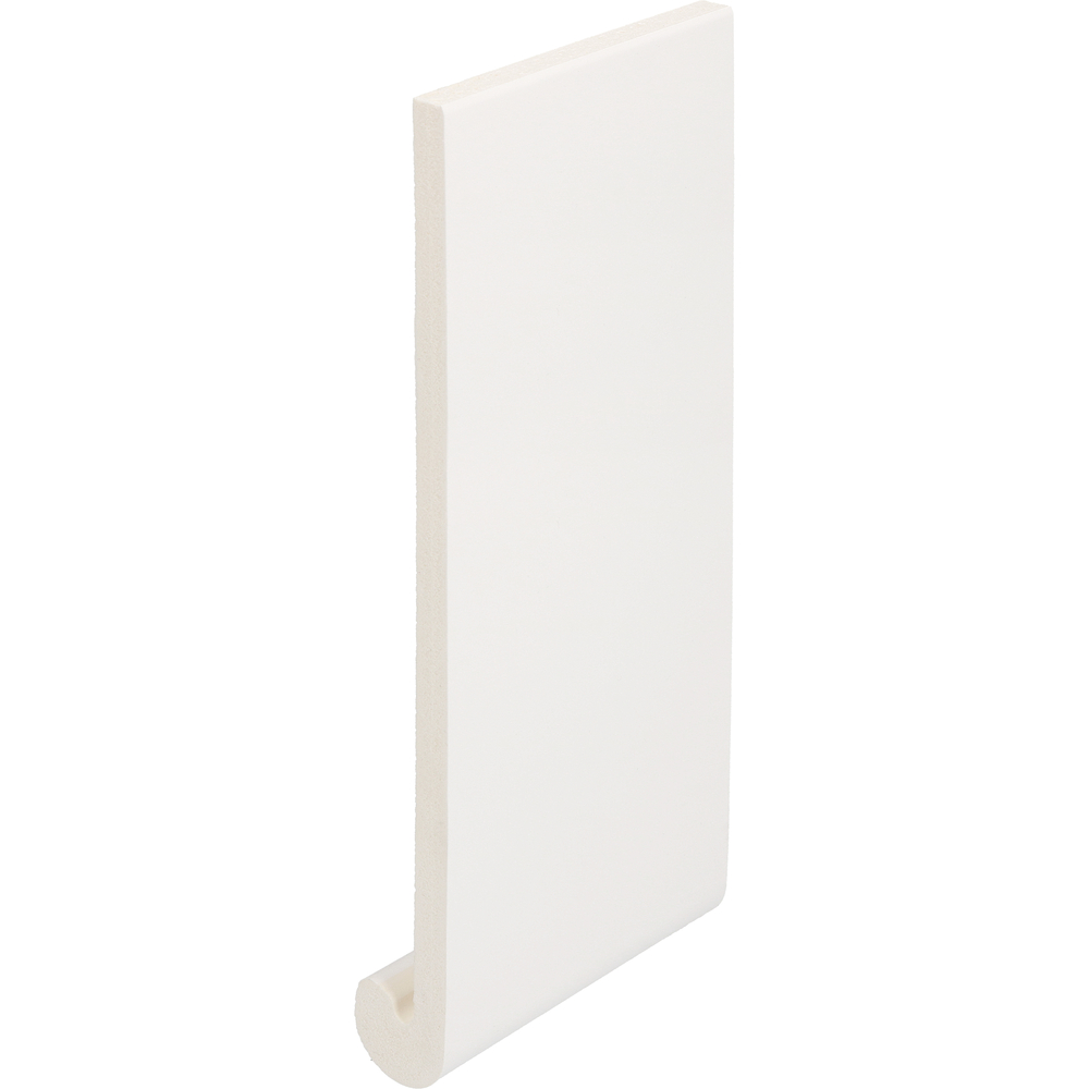 Paneel afgerond 175x25x9mm verkeerswit 6