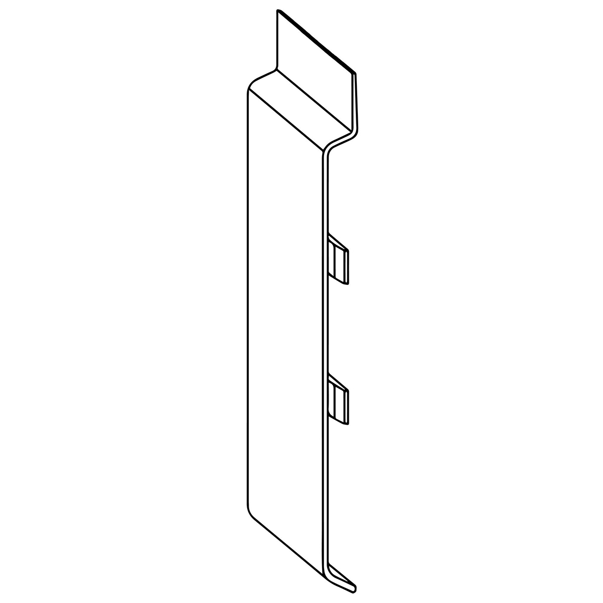 Novalit stootvoeg rondkant