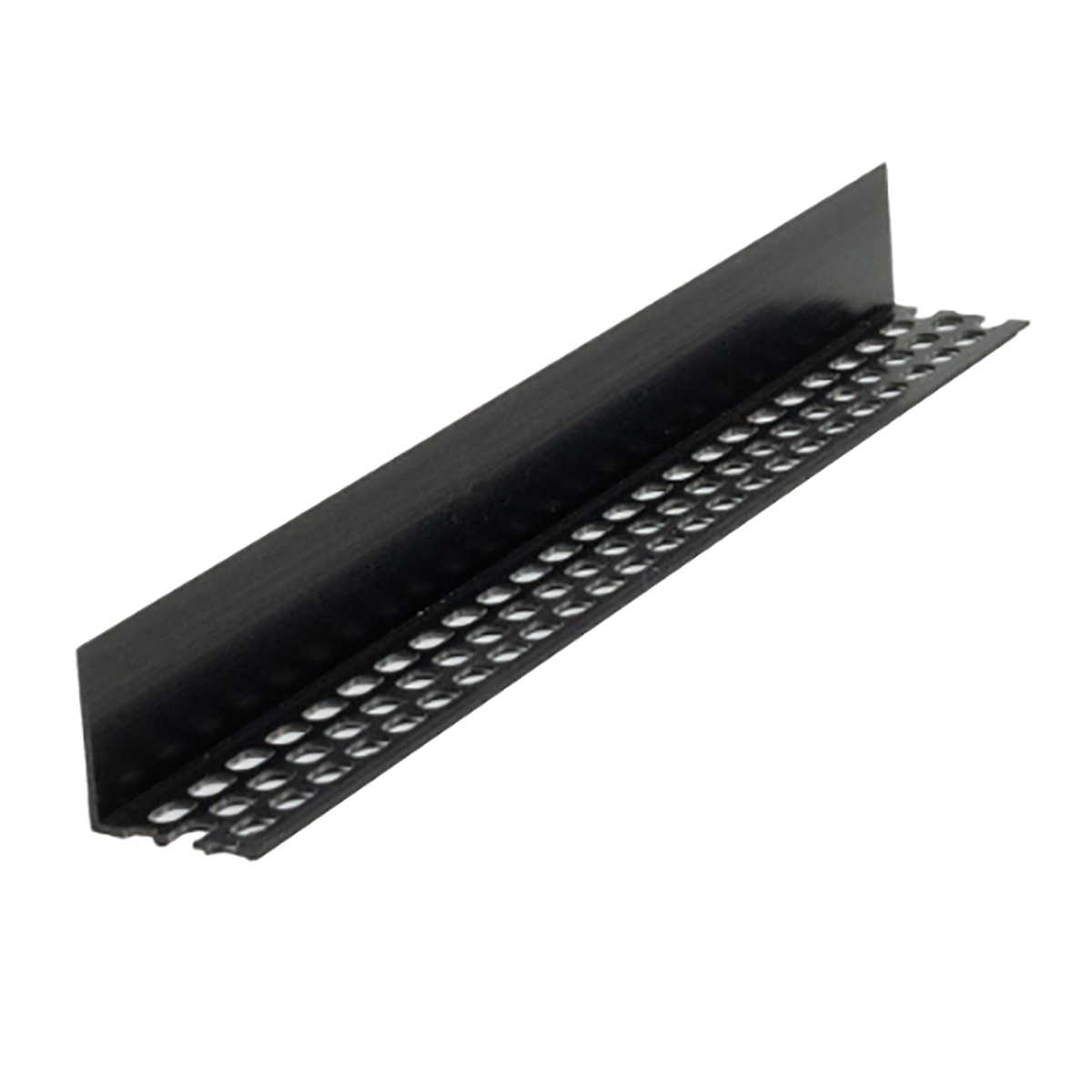 Ventilatieprofiel 25x25 ZWART